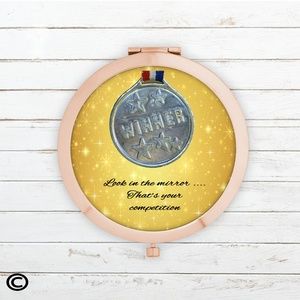 Funny Motivational Compact Mirrors